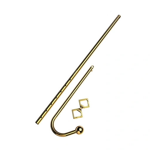 Anal Hooks Adjustable Hook AllNight Golden 3867 LOCKINK Anal Set 0204